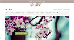Desktop Screenshot of natureheals.co.uk